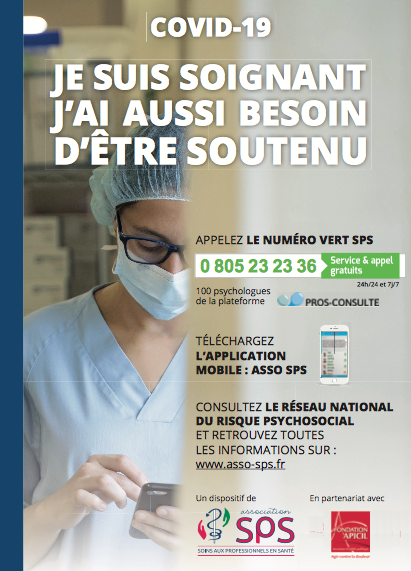 Crise sanitaire du COVID-19 : un numéro vert disponible 24h/24 et 7j/7 pour les professionnels de santé
