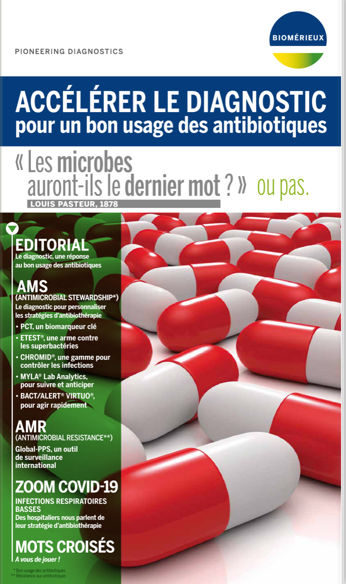 bioMérieux dévoile son livre blanc, «Accélérer le diagnostic pour un bon usage des antibiotiques»