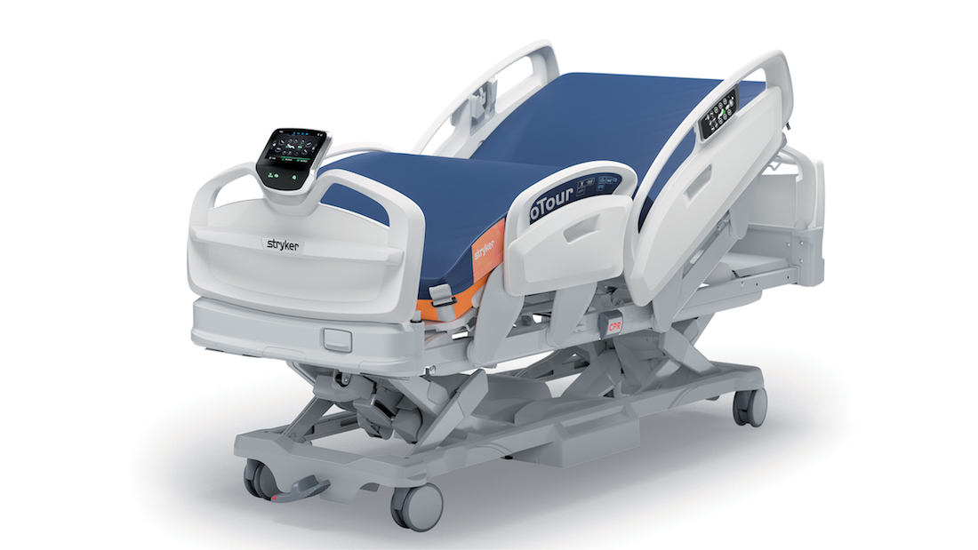 Stryker lance un lit d'hôpital