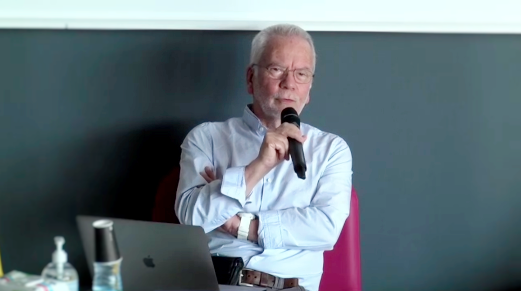 Claude Kirchner, directeur du CNPEN. © Capture d'écran