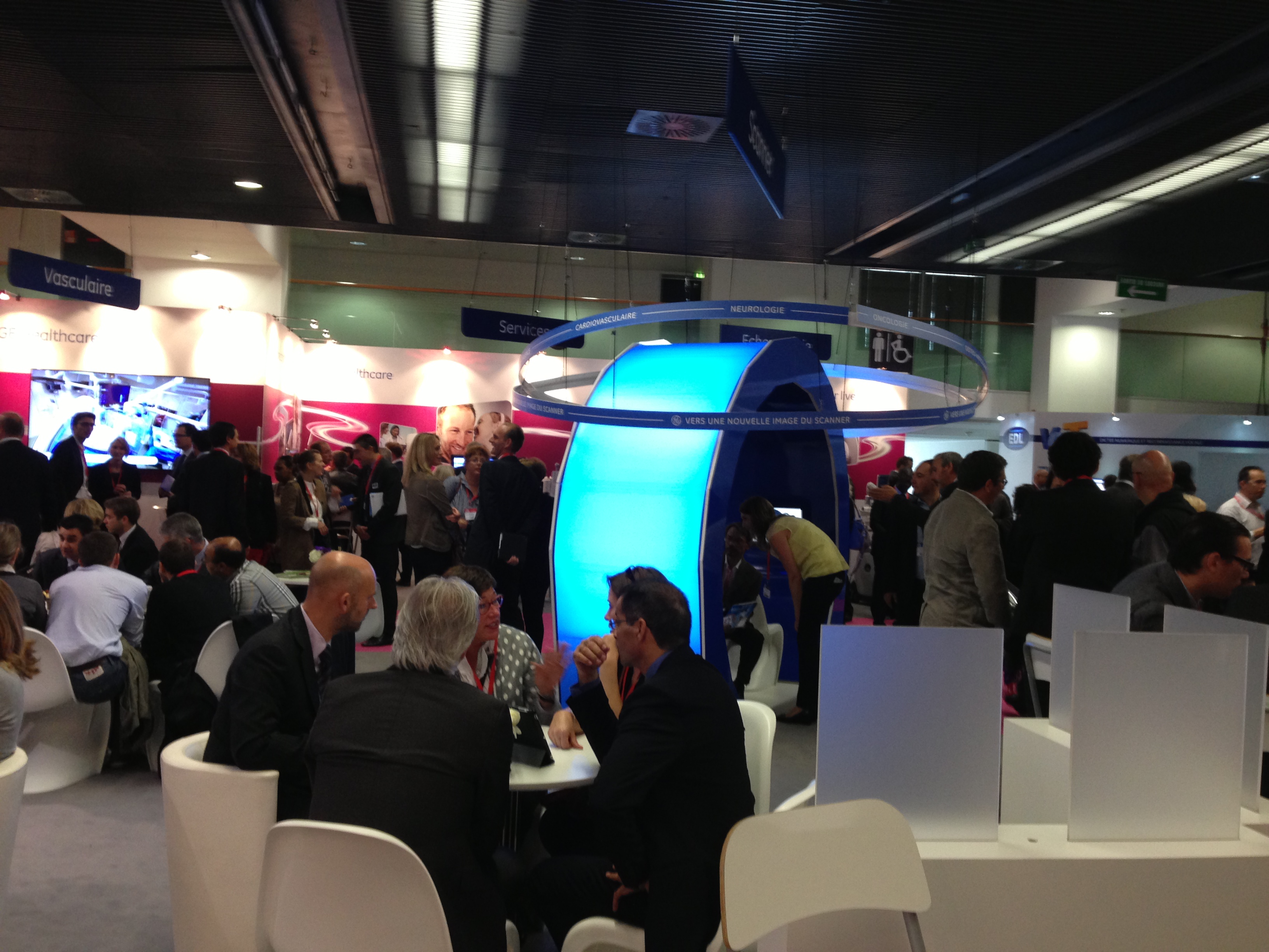 Stand GE Healthcare aux JFR 2013