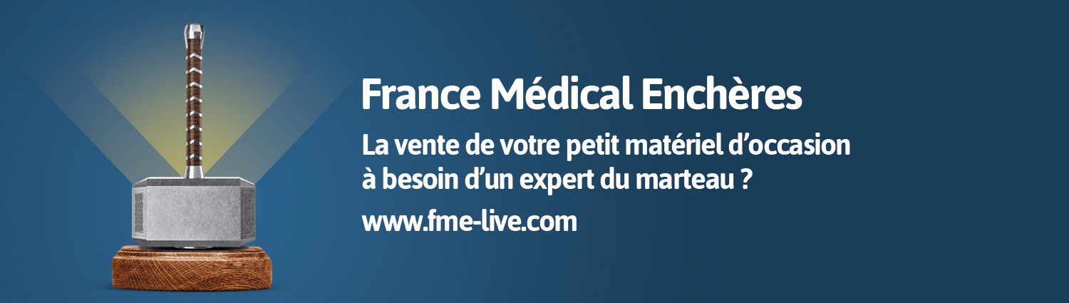 France Médical Enchères, une société de vente aux enchères publiques spécialisée dans la vente de matériel médical d’occasion France Médical Enchères, une société de vente aux enchères publiques spécialisée dans la vente de matériel médical d’occasion