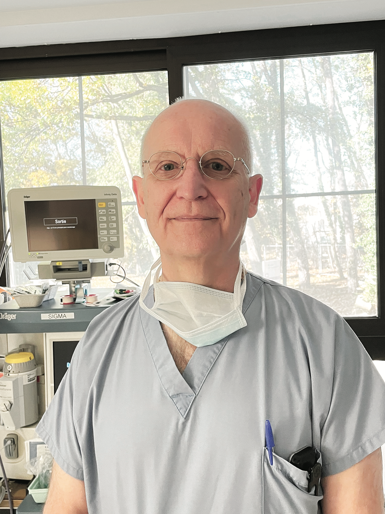 le Dr Thierry Maday, anesthésiste-réanimateur au sein du médipôle de Gentilly à Nancy. ©DR