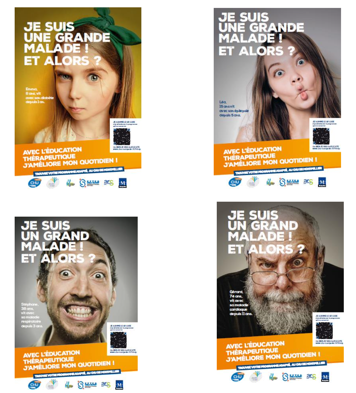 Le CHU et la mairie de Montpellier lancent une campagne de communication pour sensibiliser sur l’Education thérapeutique du patient : « je suis malade, et alors ! »