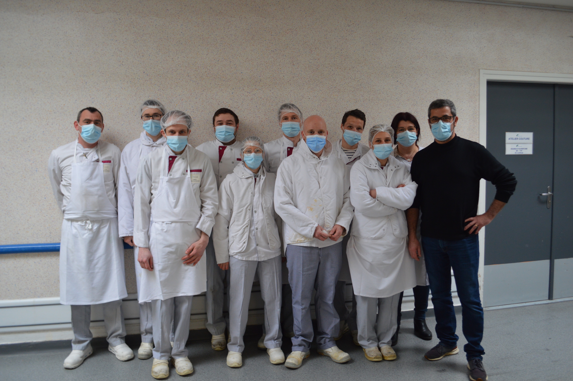 L’équipe de restauration du CH de Fougères produit chaque jour 900 repas. ©AP L’équipe de restauration du CH de Fougères produit chaque jour 900 repas. ©AP