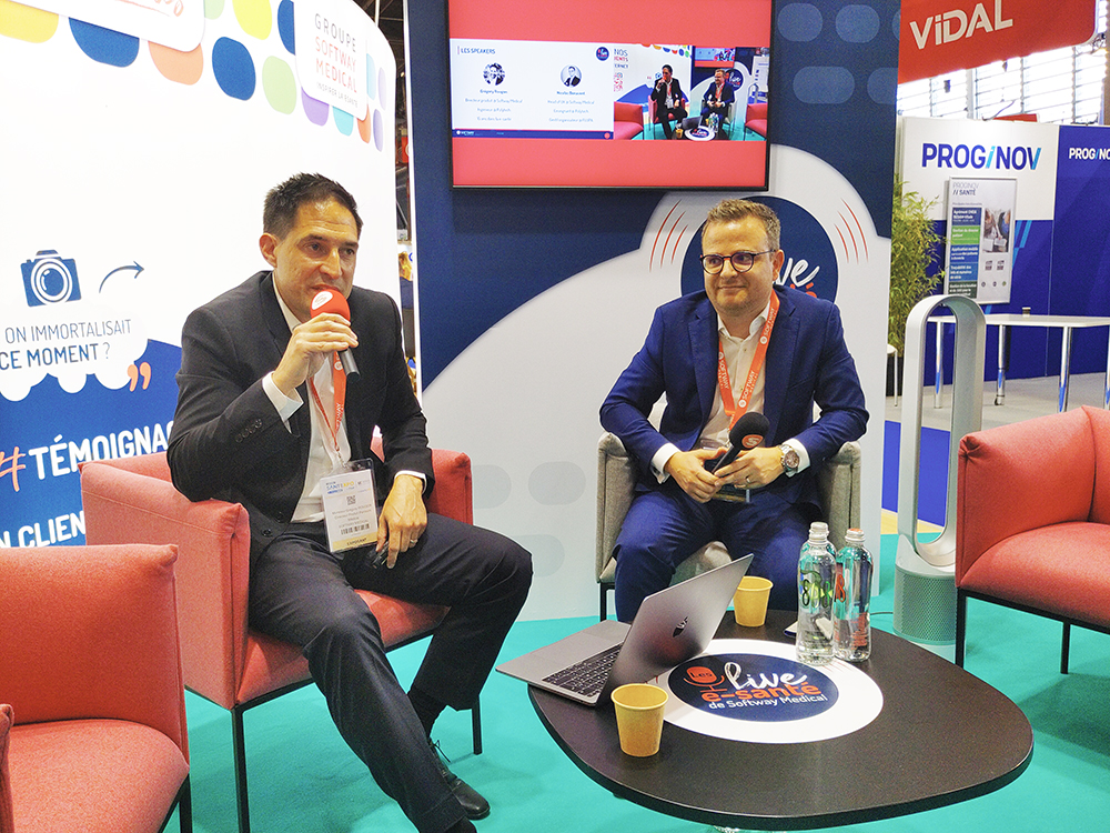 En direct de #SantExpo : Hôpital Manager, un éventail de solutions pour optimiser la coordination des soins