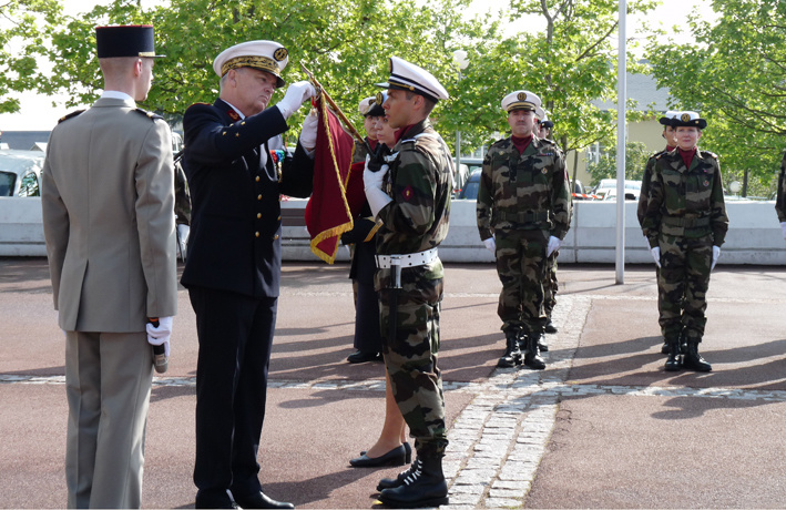 L’hôpital Percy décoré de la croix de la valeur militaire