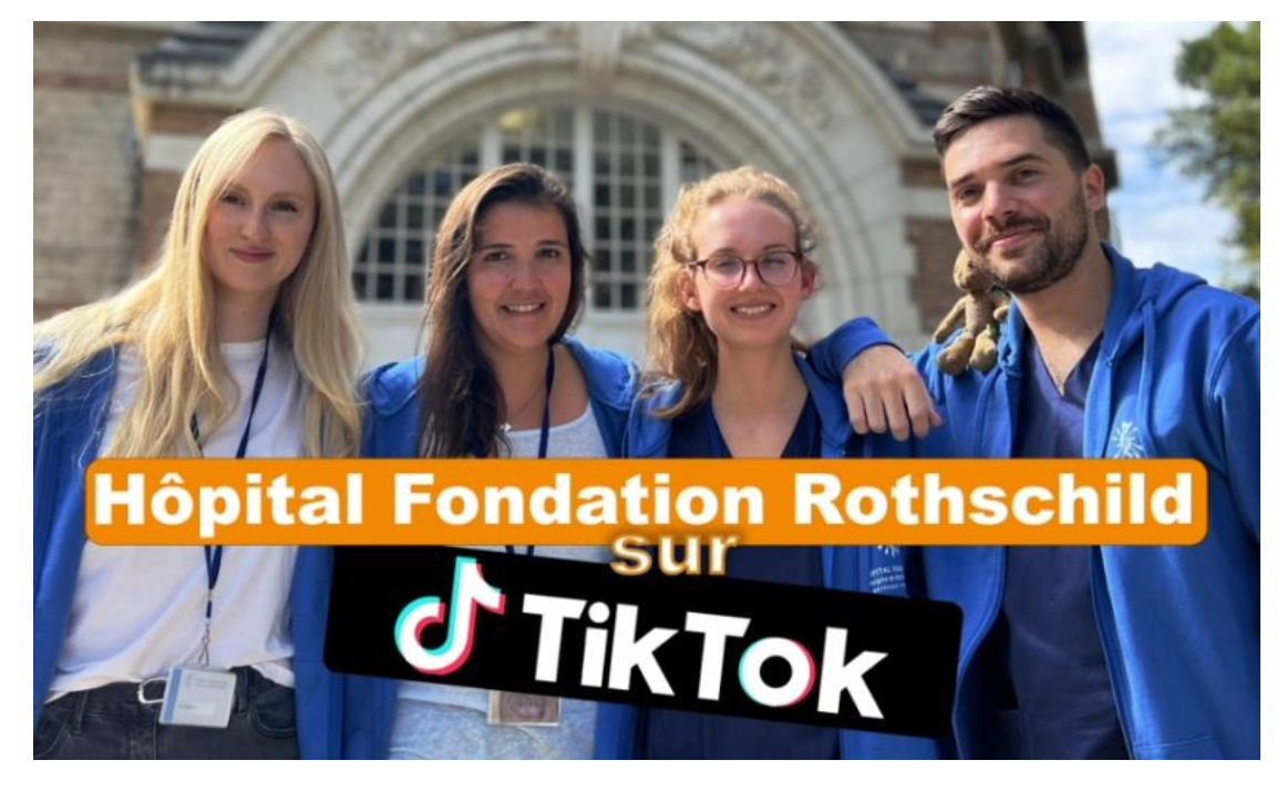 "Changez de vie, restez soignant ! " : l’Hôpital Fondation Rothschild ose le pas de côté en créant son compte TikTok : Hopi.tok "Changez de vie, restez soignant ! " : l’Hôpital Fondation Rothschild ose le pas de côté en créant son compte TikTok : Hopi.tok