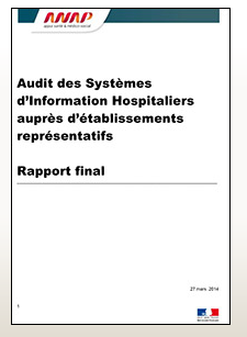 Publication de l’ANAP : « Audit des Systèmes d’Information Hospitaliers auprès d’établissements représentatifs »