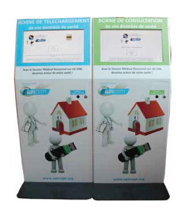 L’Apicem revient sur l’expérimentation du dossier médical sur clé USB L’Apicem revient sur l’expérimentation du dossier médical sur clé USB