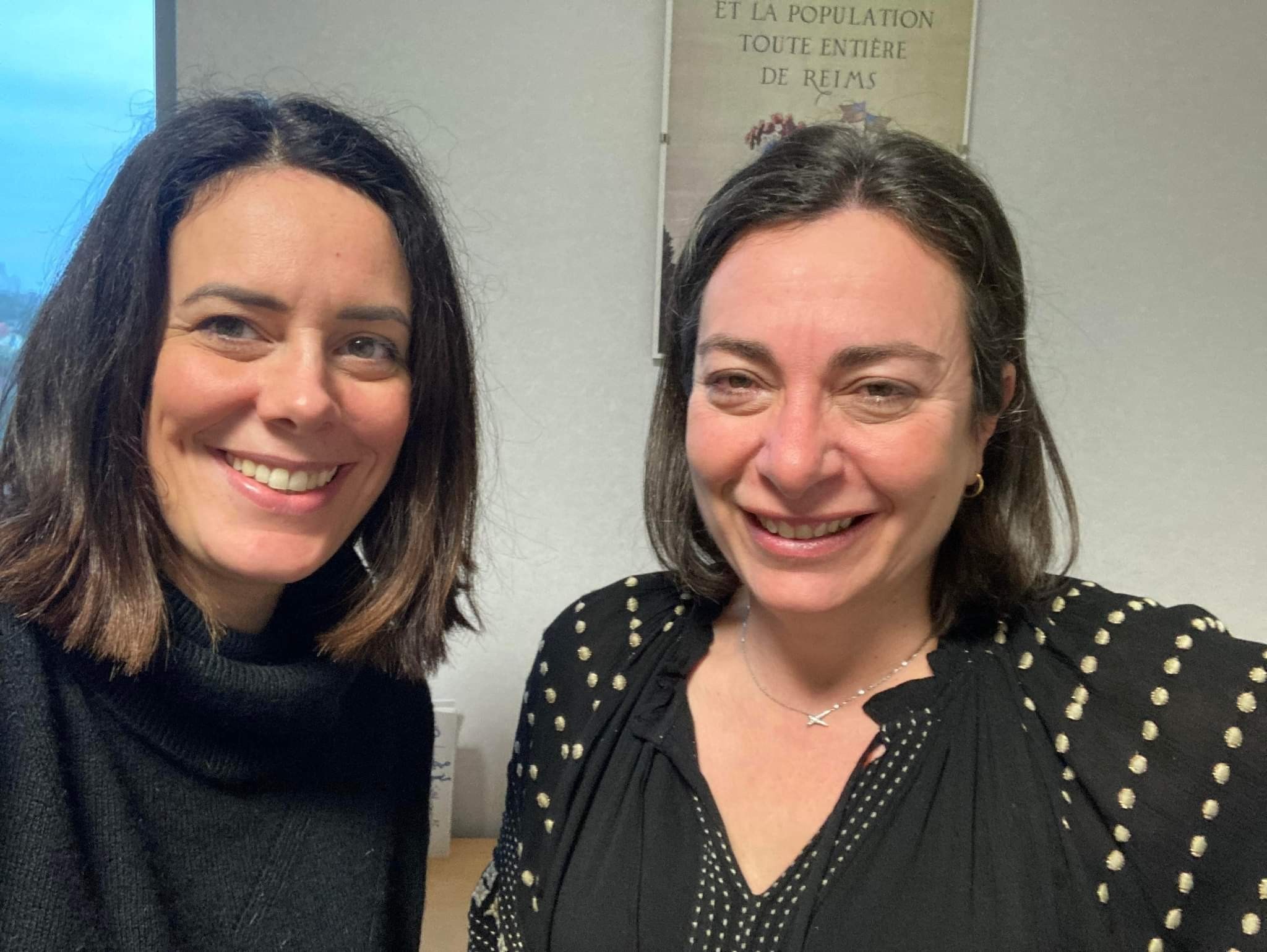 Clémence Lejeune, ingénieure qualité, et Isabelle Daligault, cadre supérieur de santé. ©DR