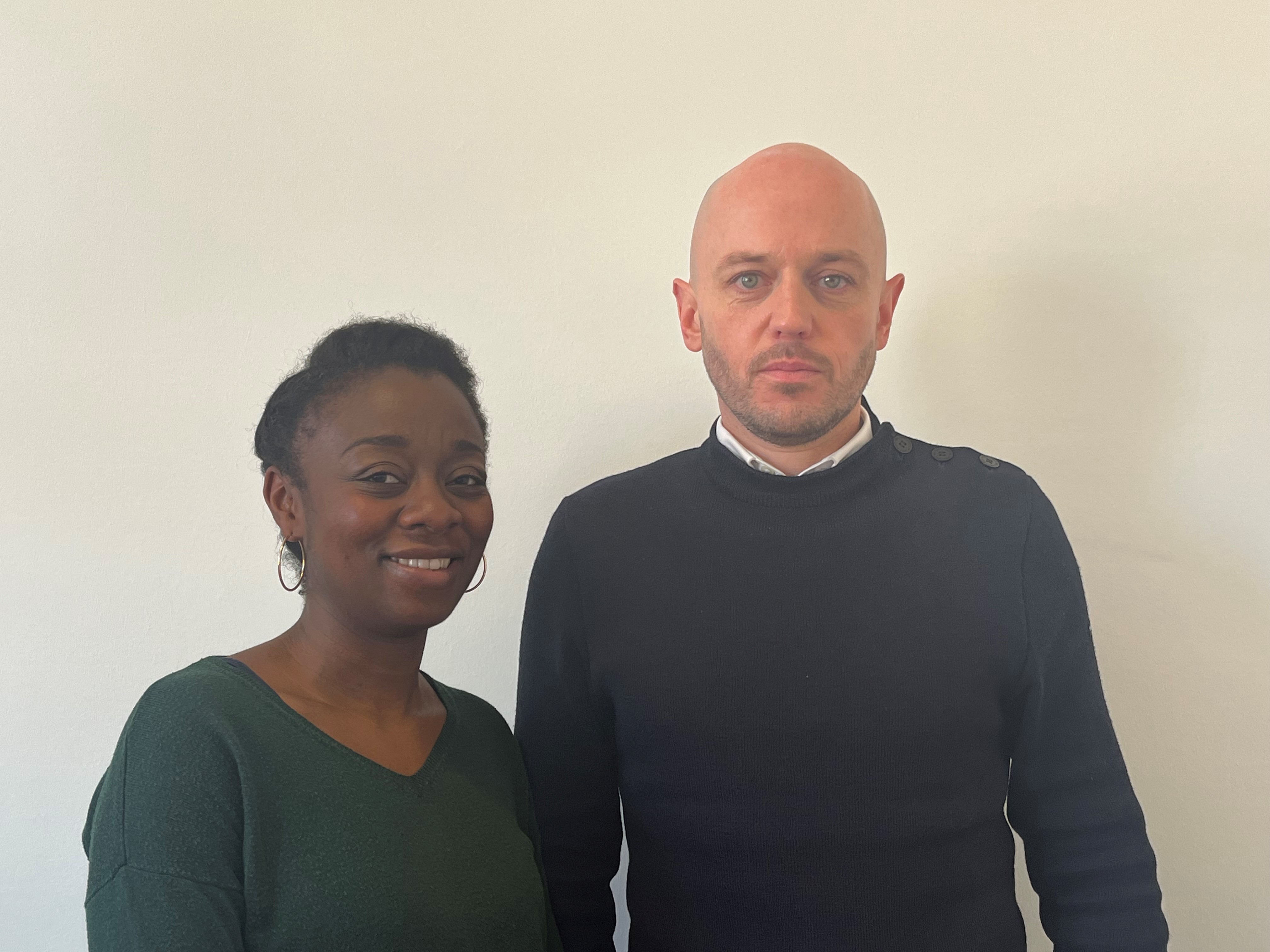 Béatrice Appiah, responsable Innovation Industriels et le Pr Olivier Lairez, directeur de la recherche clinique et de l’innovation. ©DR Béatrice Appiah, responsable Innovation Industriels et le Pr Olivier Lairez, directeur de la recherche clinique et de l’innovation. ©DR