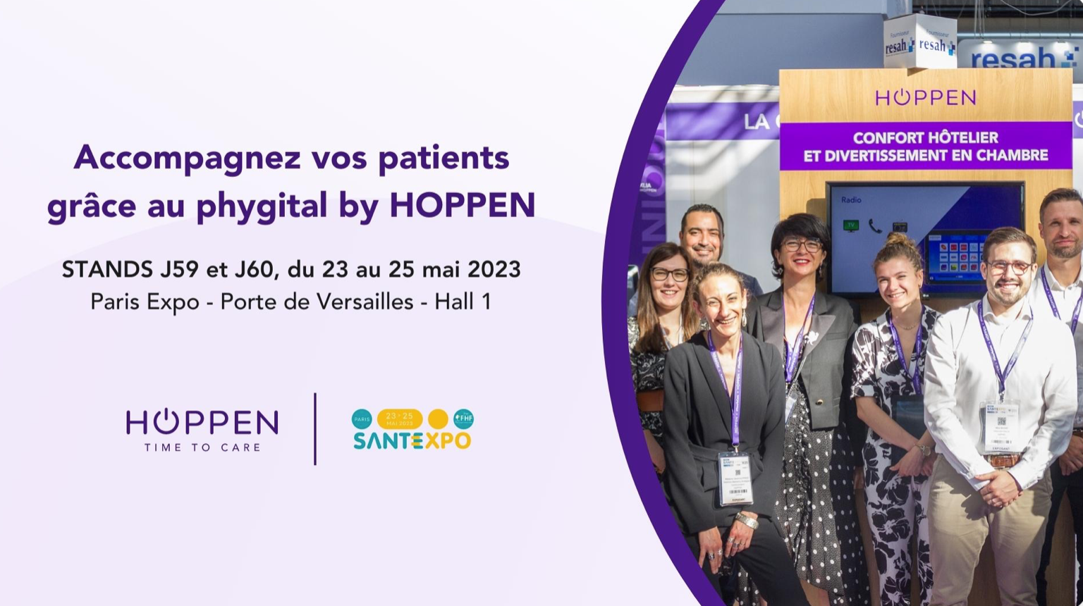 SantExpo : HOPPEN lance sa nouvelle activité de conseil de conduite du changement et dévoile un programme de conférences riche autour de l’expérience patient et de la qualité de vie au travail des soignants