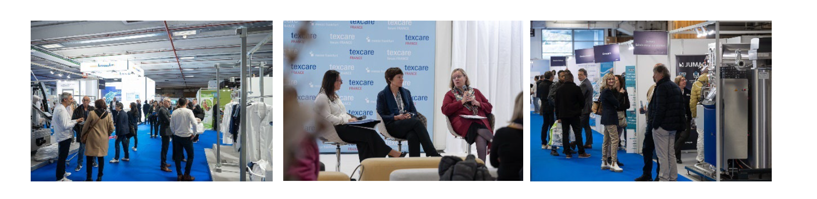 La première édition du salon Texcare France s'est conclue sur une note positive La première édition du salon Texcare France s'est conclue sur une note positive