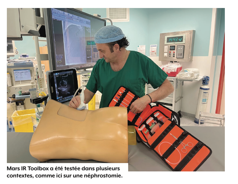 La radiologie interventionnelle à la conquête de l’espace