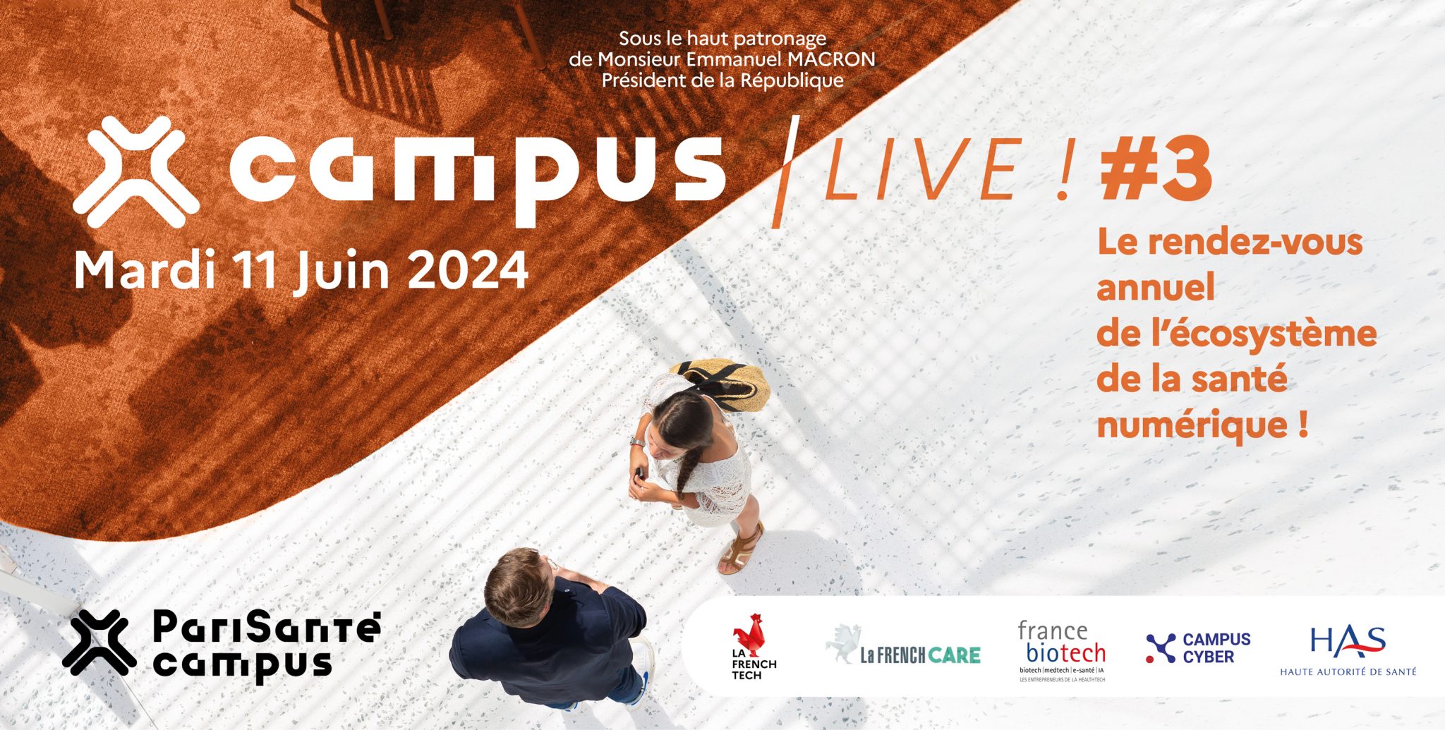 "Campus Live !" PariSanté Campus : faire de la France un champion de l’Intelligence Artificielle dans la santé "Campus Live !" PariSanté Campus : faire de la France un champion de l’Intelligence Artificielle dans la santé