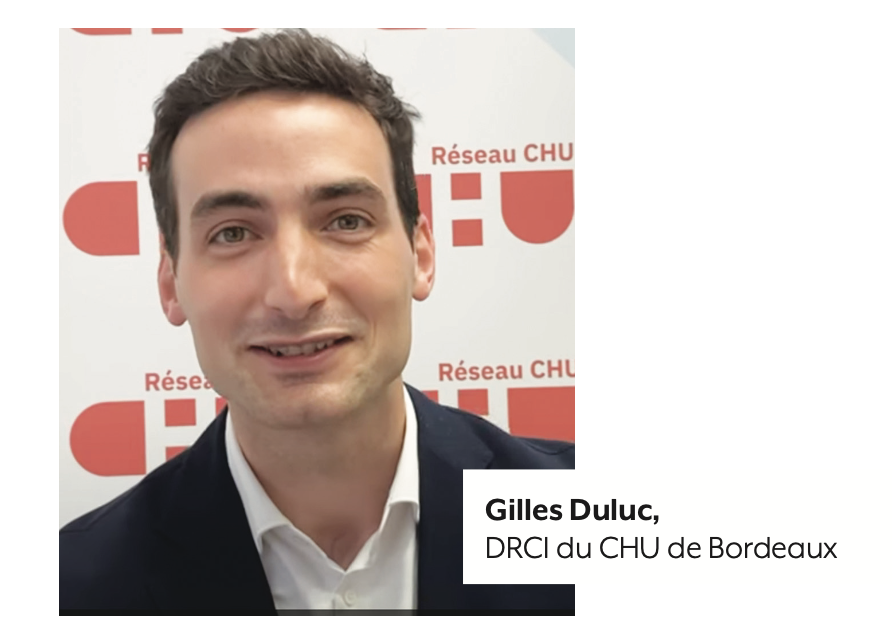 Gilles Duluc, DRCI du CHU de Bordeaux : «L’innovation est question de décisions concrètes » Gilles Duluc, DRCI du CHU de Bordeaux : «L’innovation est question de décisions concrètes »