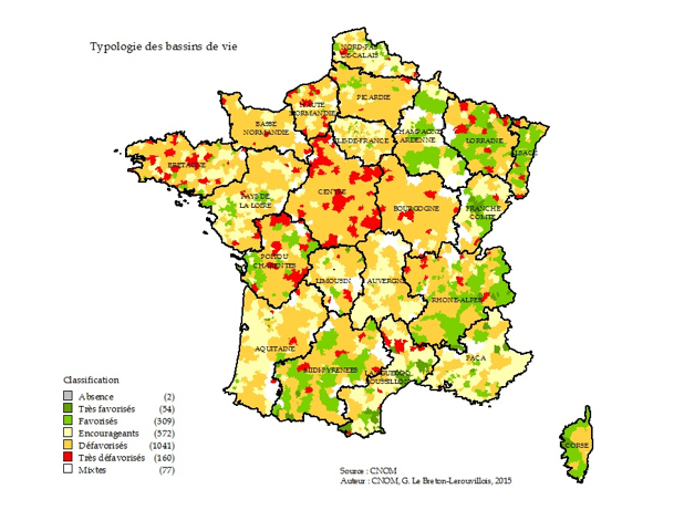 Le CNOM publie les atlas régionaux de la démographie médicale