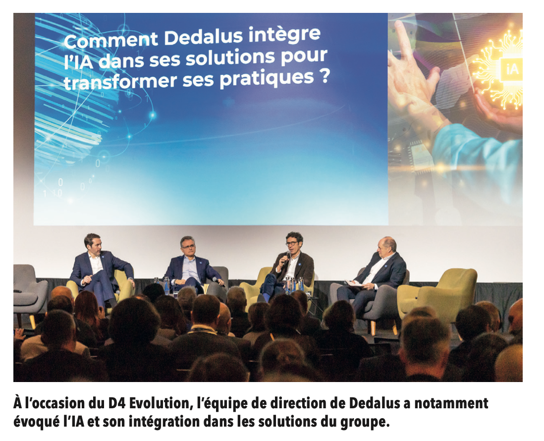 Dedalus s'engage pour l'IA en santé : «développer des usages intuitifs autour d’outils intégrés» Dedalus s'engage pour l'IA en santé : «développer des usages intuitifs autour d’outils intégrés»