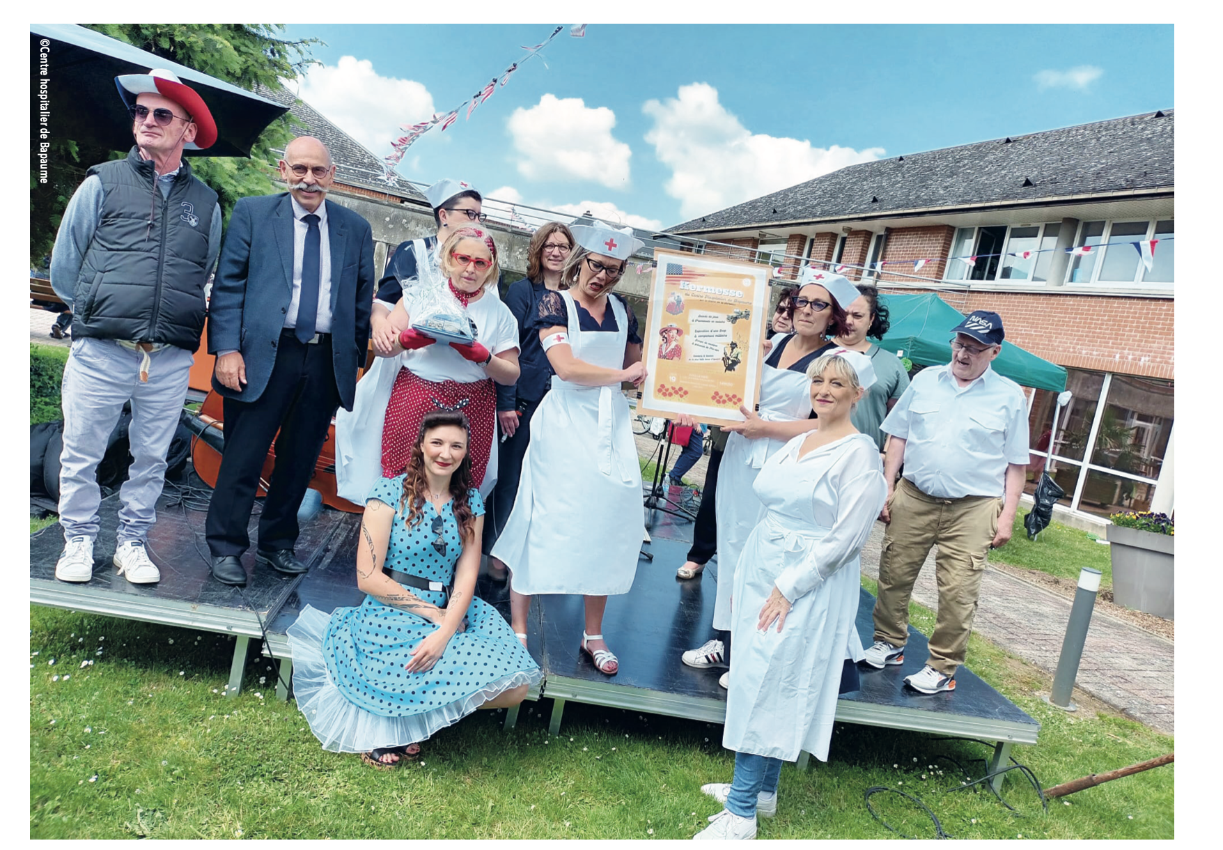 Au CH de Bapaume, la sensibilisation se décline sous plusieurs formes Au CH de Bapaume, la sensibilisation se décline sous plusieurs formes