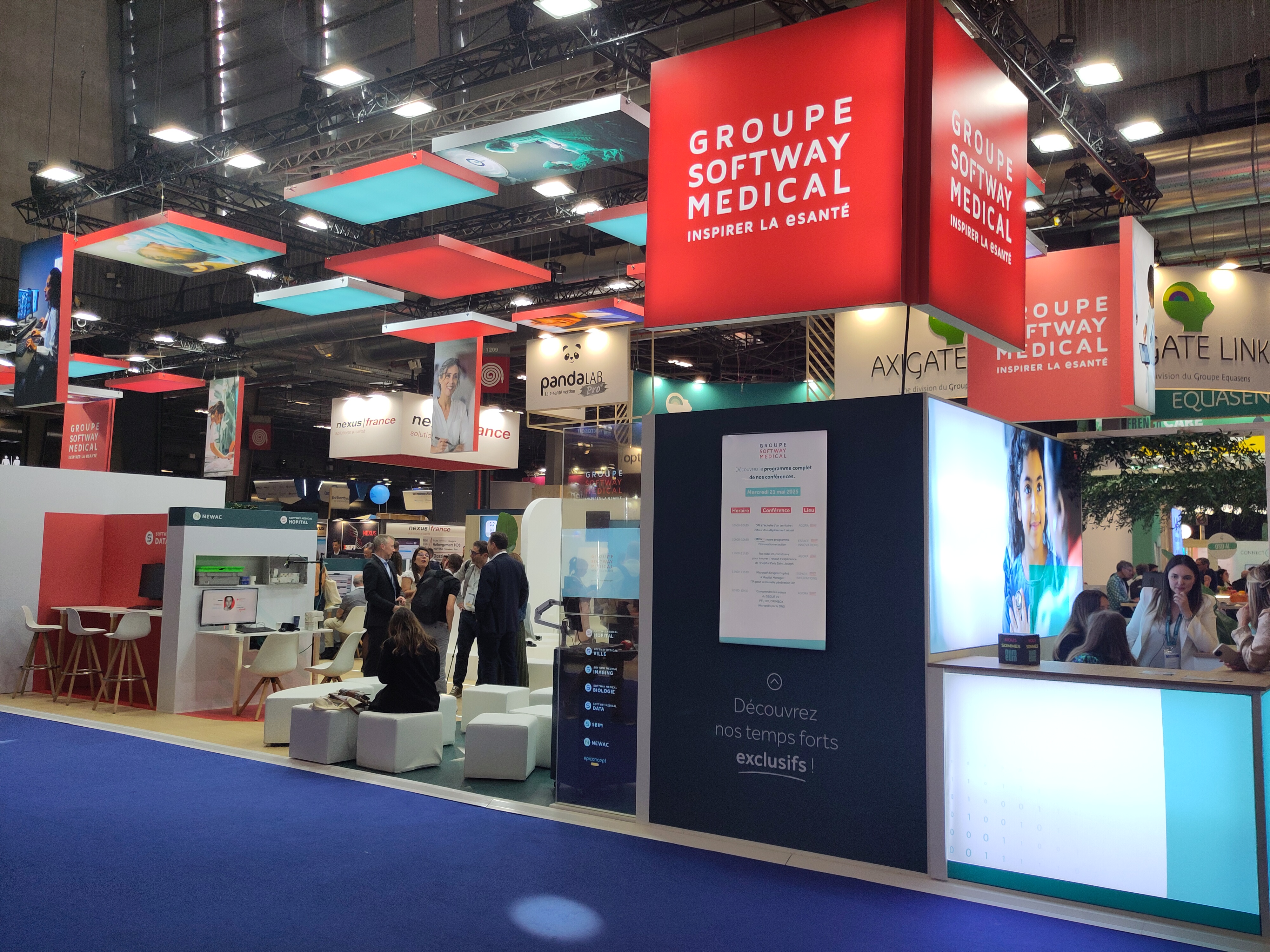 Le Groupe Softway Medical est présent sur le salon SantExpo jusqu'au jeudi 22 mai.