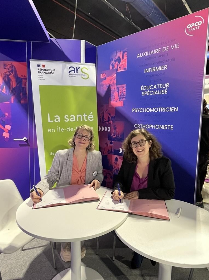 L’OPCO Santé et l’ARS Île-de-France renforcent leur collaboration en signant un partenariat en faveur de la formation et de l’attractivité des métiers du sanitaire et du médico-social