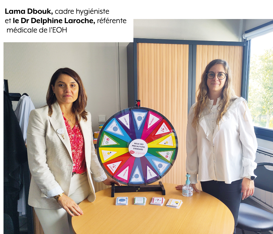 Le service d’hygiène hospitalière de la Clinique La Sagesse