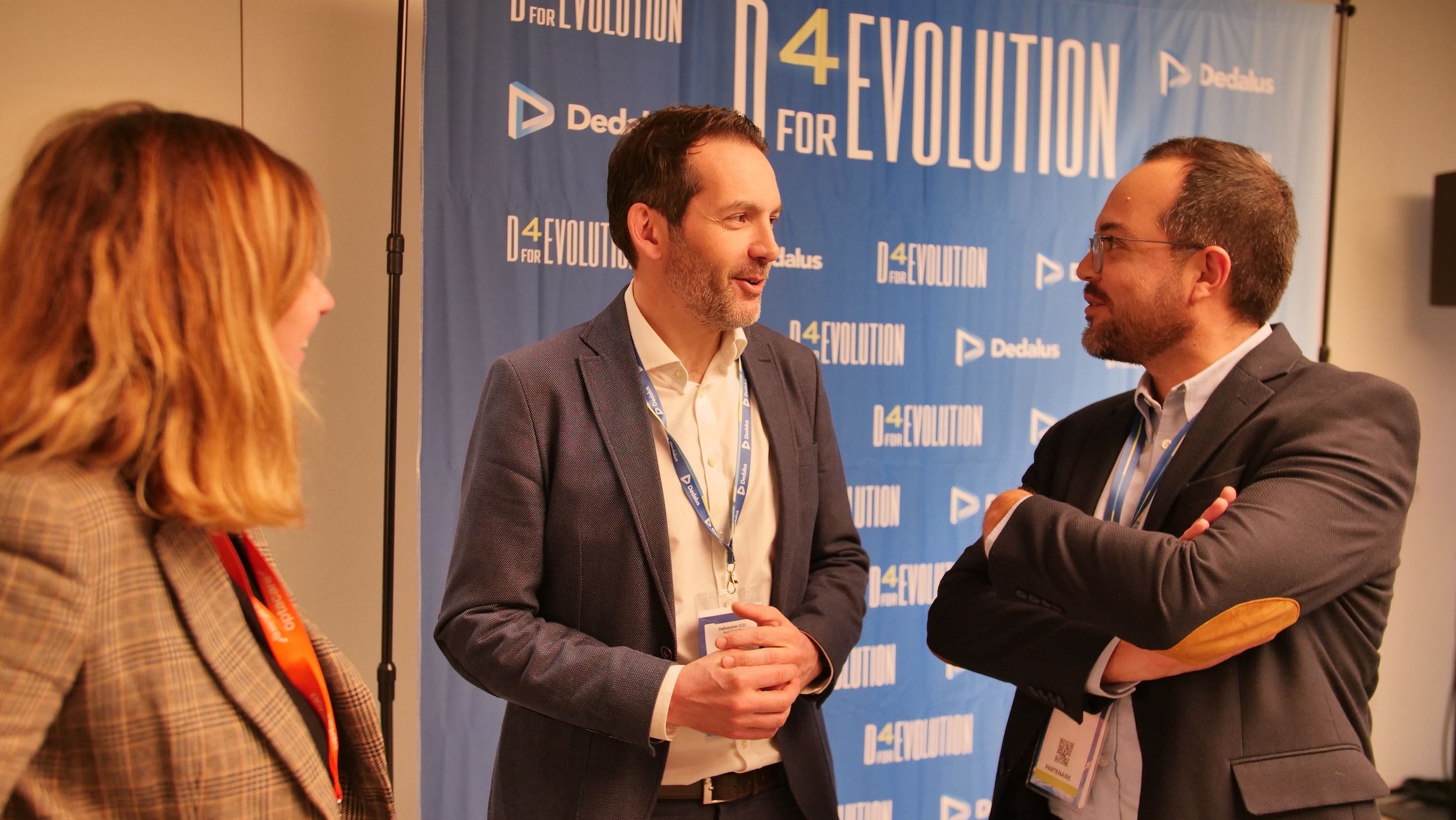 Guillem Pelissier (Dedalus) et Hicham Chehade (Optacare)