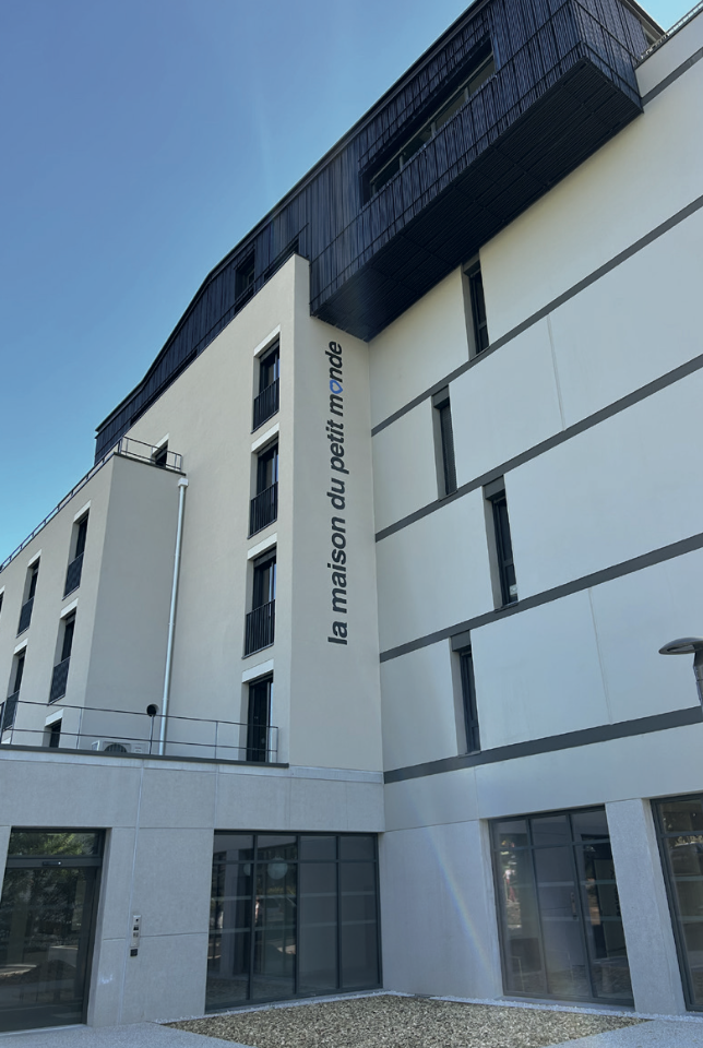 La Maison du Petit Monde de l’hôpital de la Croix-Rousse, inaugurée le 18 décembre 2025.