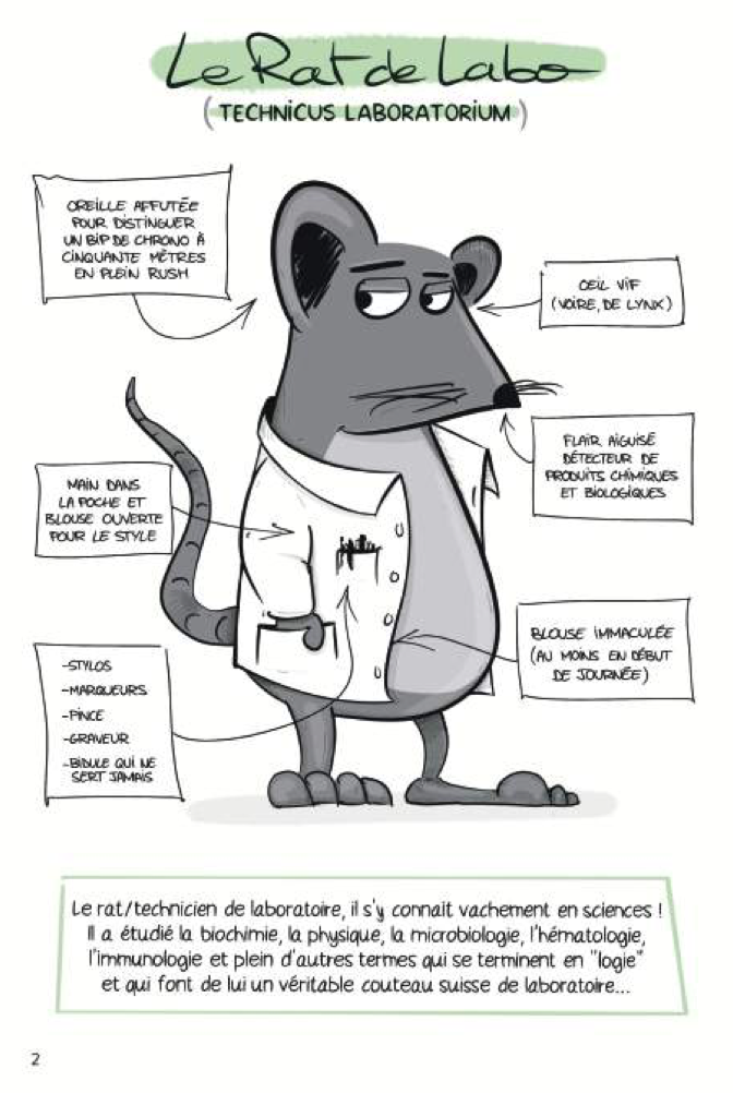 BD : Avec "Les Rats du Labo", Julien Erra nous fait entrer dans les coulisses des Laboratoires d'Analyses Médicales