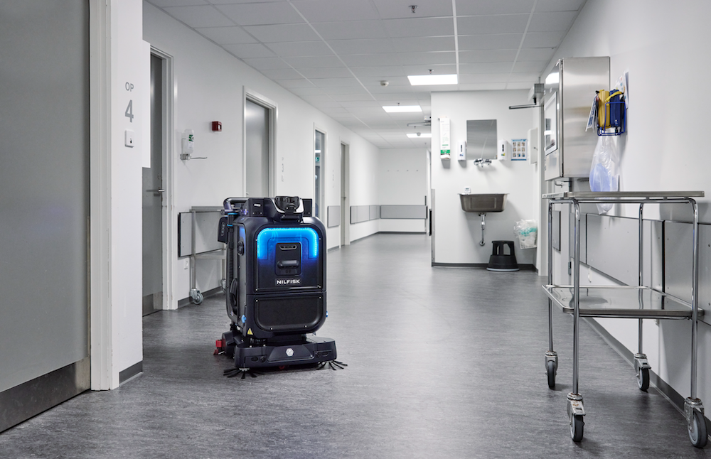 La solution robotisée de nettoyage autonome SC25.