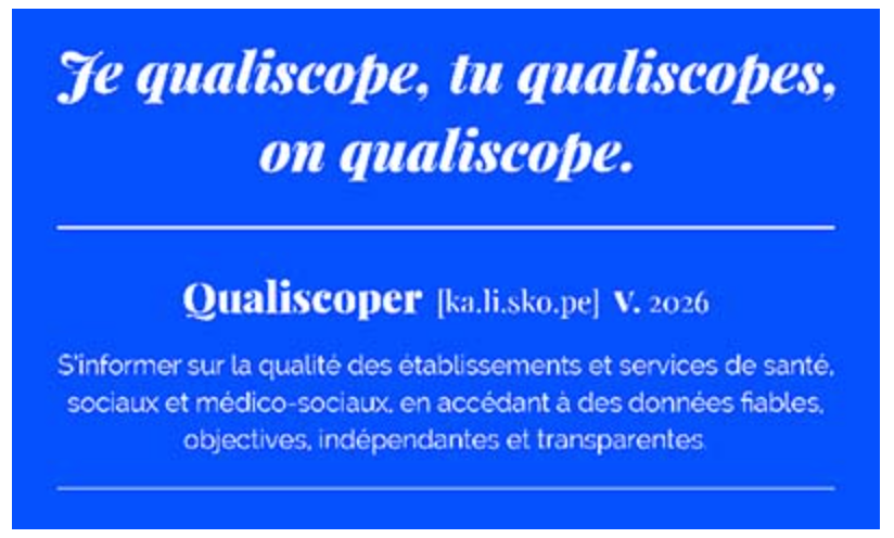 Qualiscope : la campagne de communication 2026 est lancée