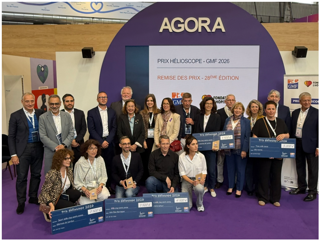 Prix Hélioscope-GMF 2026 : découvrez les six lauréats récompensés pour leurs initiatives au service des patients et de leurs proches
