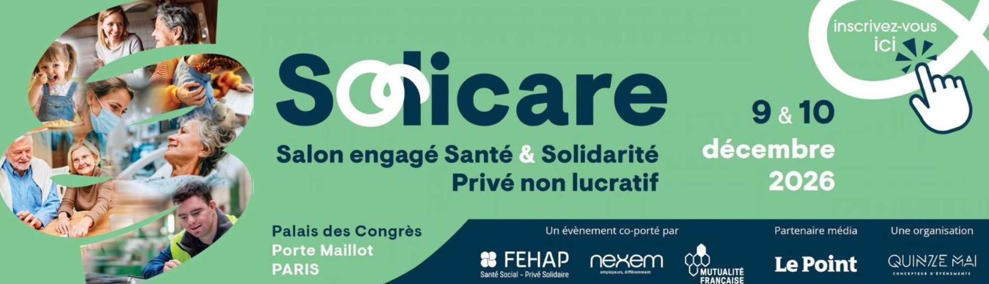 Solicare 2026 dévoile le thème de sa première édition : « Le privé non lucratif, moteur des transformations de notre société »
