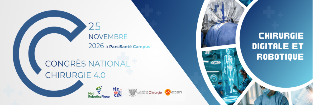 Congrès national de robotique médicale : Paris accueillera le grand rendez-vous national de la chirurgie 4.0 le 25 novembre 2026