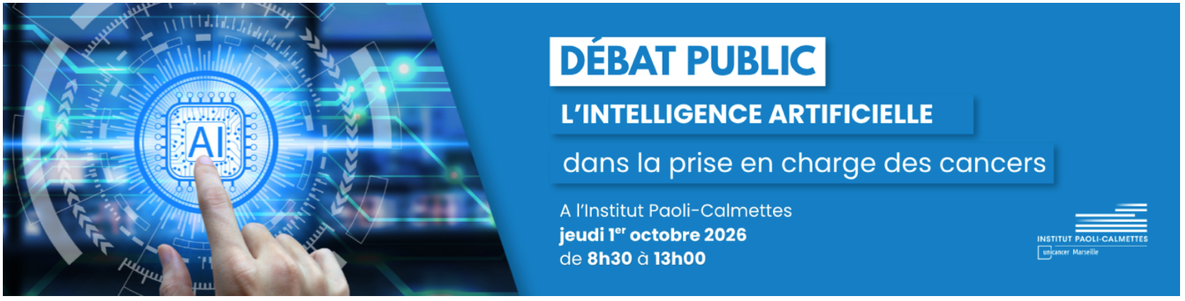Débat public à l'Institut Paoli-Calmettes : l'IA dans la prise en charge des cancers