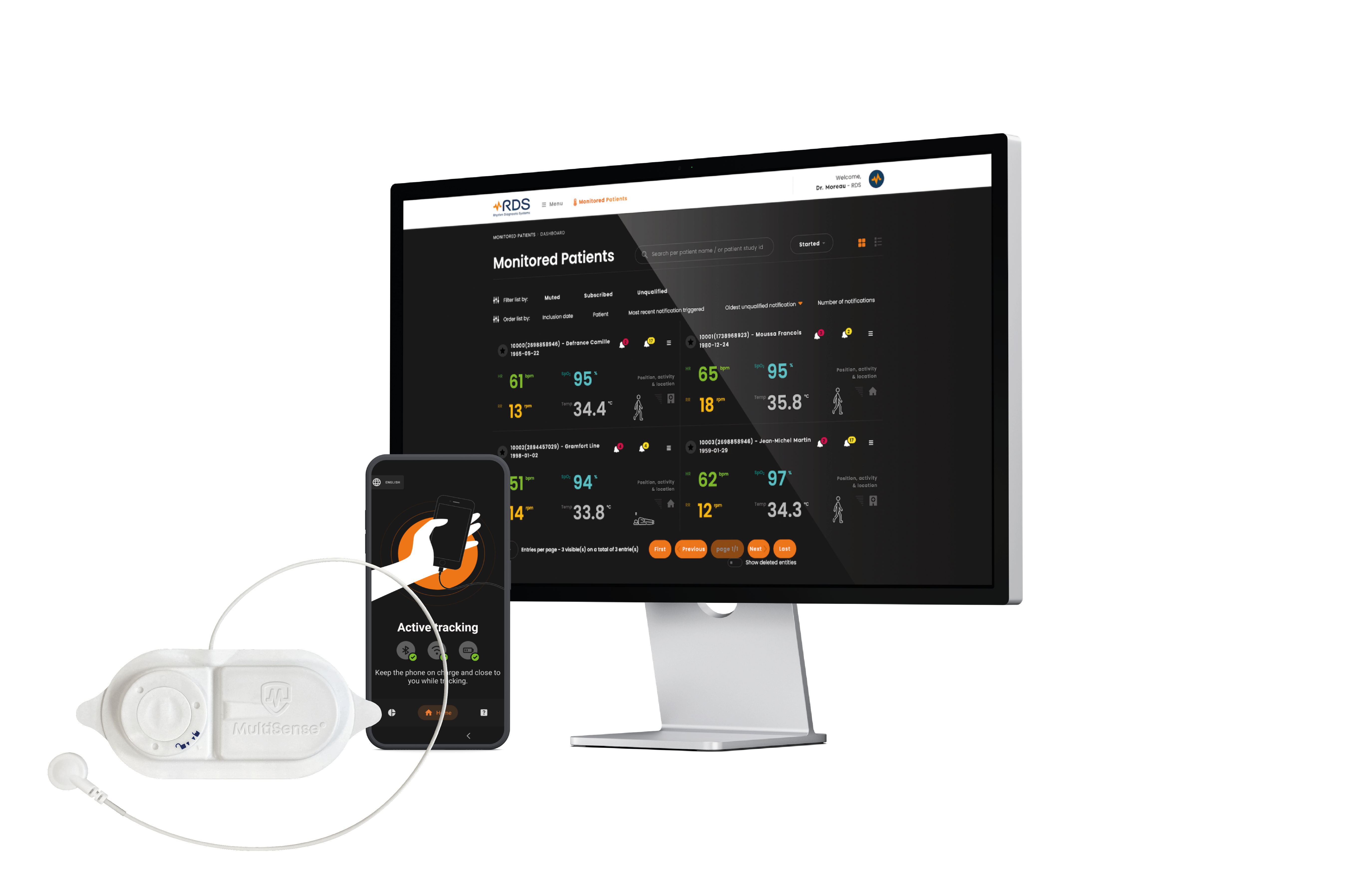 MultiSense® : un concentré de technologie pour surveiller les patients à domicile