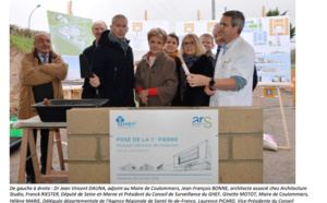 GHEF : Pose de la première pierre pour le nouveau bâtiment de médecine