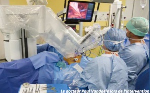 Le 24 mai, la chirurgie robotisée a démarré à l’hôpital Victor Provo à Roubaix