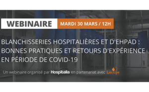 Replay Webinaire : Blanchisseries hospitalières et d'EHPAD : bonnes pratiques et retours d'expérience en période de Covid-19