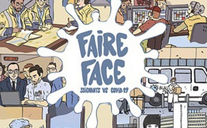 Exposition "Faire Face" Soignants vs COVID 19 - Raconter en bande dessinée la pandémie de COVID-19 à l'hôpital