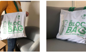 Semaine Européenne du Développement Durable : Bloc Bag, un tote bag upcyclé à partir de tenues de bloc 100% made in CHU de Lille !