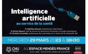 RDV à Poitiers pour Pôle info-santé, l'intelligence artificielle au service de la santé