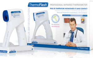 LA PRISE DE TEMPÉRATURE TEMPORALE PAR THERMOFLASH® PRO LX261E EVOLUTION, UNE AVANCÉE SIGNIFICATIVE, DÉSORMAIS DISPONIBLE AU CATALOGUE UGAP GROUPE PRISME