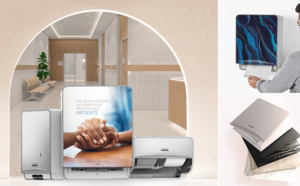 La nouvelle gamme d'appareils distributeurs Kimberly-Clark Professional™ ICON™ redéfinit l'expérience sans contact dans les sanitaires des établissements de santé