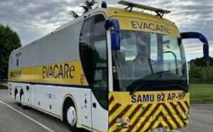 L'AP-HP inaugure l’autocar «EVACARe», unité mobile hospitalière collective pour victimes multiples