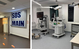 Le Centre SOS Main du Médipôle Ramsay renforce sa prise en charge avec l’ouverture d’une 5ème salle de bloc opératoire