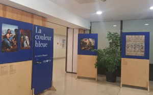 Du Louvre à l’hôpital : une exposition autour de la couleur bleue