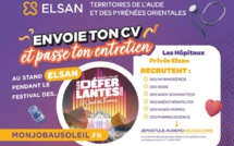 Les Hôpitaux Privés ELSAN de L’Aude et des Pyrénées-Orientales invitent les candidats pour des entretiens au cœur du festival des Déferlantes